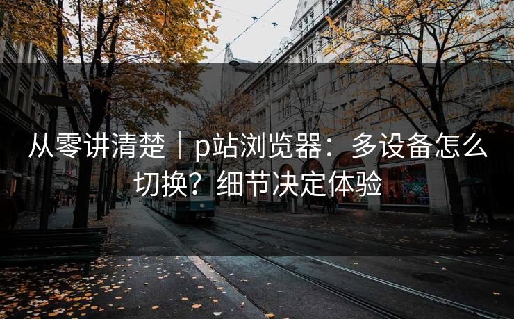 从零讲清楚｜p站浏览器：多设备怎么切换？细节决定体验