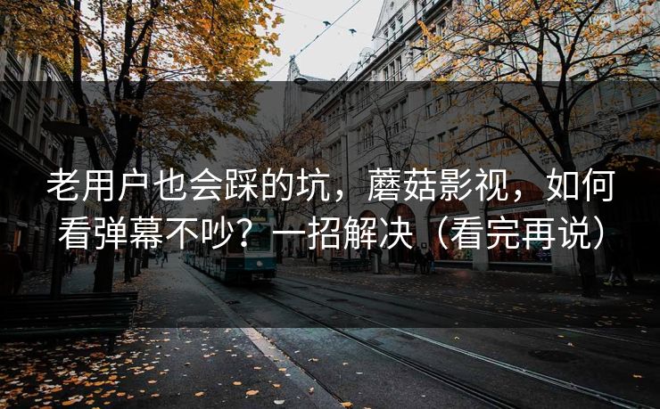 老用户也会踩的坑，蘑菇影视，如何看弹幕不吵？一招解决（看完再说）
